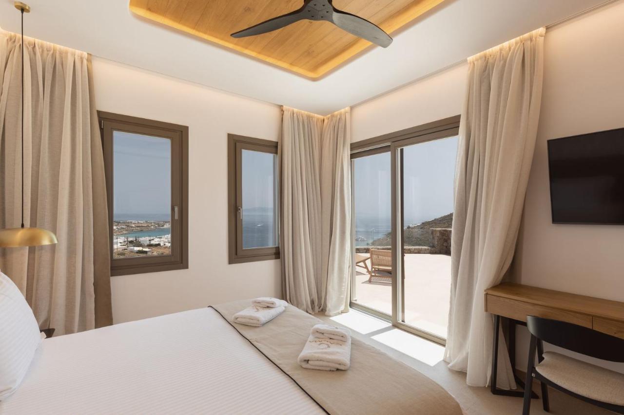 Calma Suites Mykonos 프사로우 외부 사진
