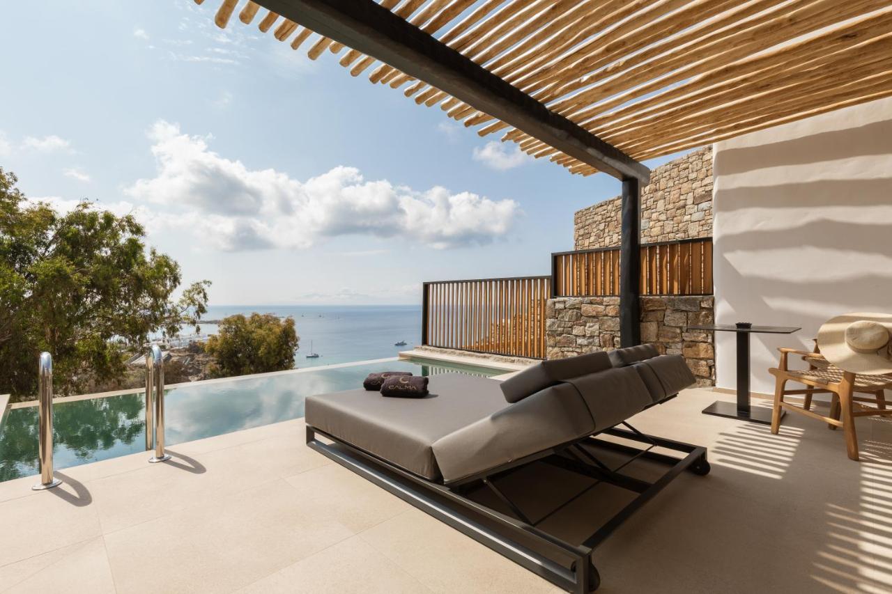 Calma Suites Mykonos 프사로우 외부 사진