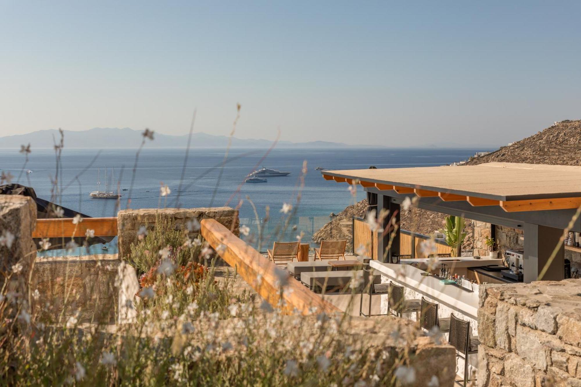 Calma Suites Mykonos 프사로우 외부 사진